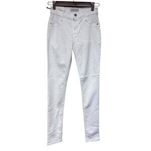 James Jeans Women's Leggings Faux Front Pockets Twiggy White Size 24 NEW Spots